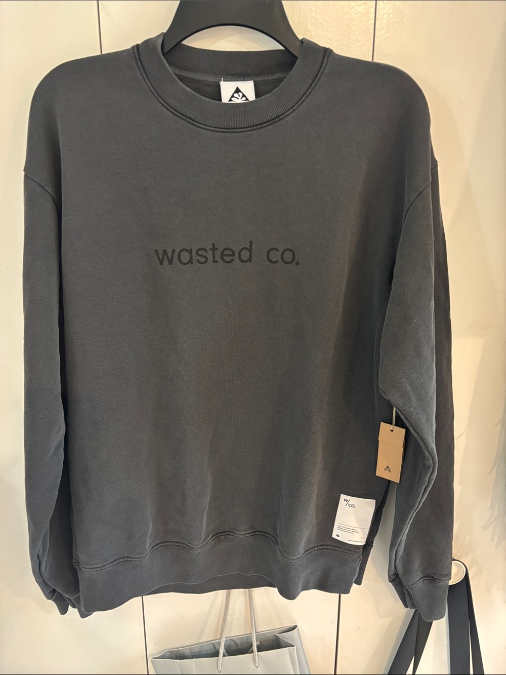 Wasted Collective New crew neck sweatshirt Mens ,M